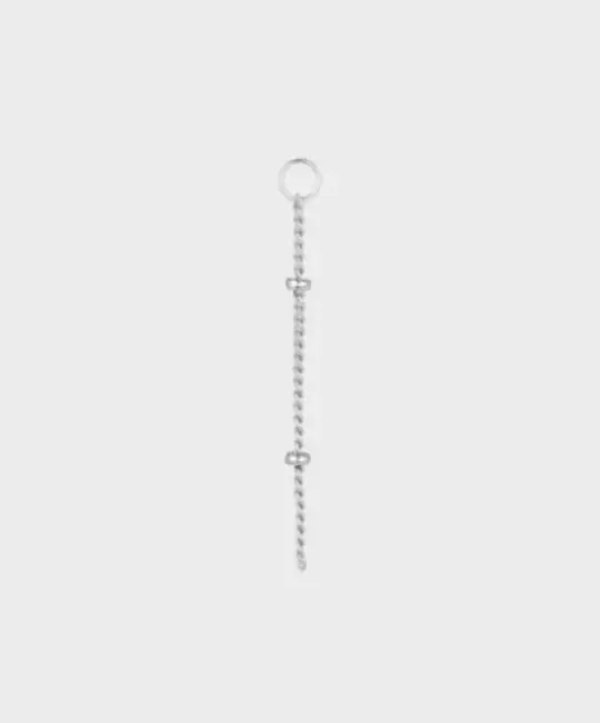 Winther Studio Øreringe^Bead Chain Charm