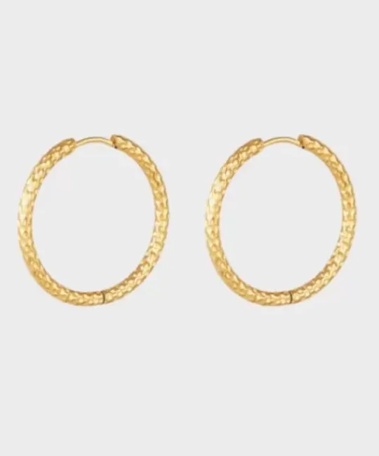 Winther Studio Øreringe^Big Bee Hoops