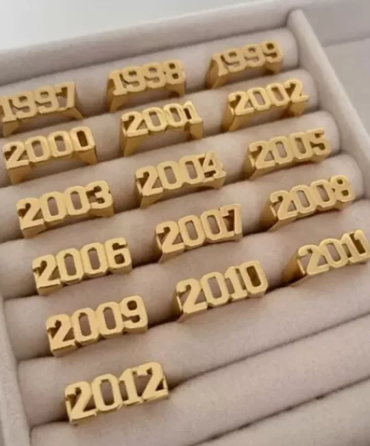 Winther Studio Ringe^Birth Year Ring