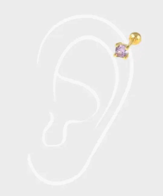 Winther Studio Øreringe^Cubic Zircon Piercing