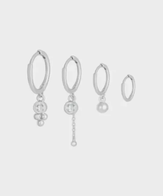 Winther Studio Øreringe^Mini Hoop Øreringe Set