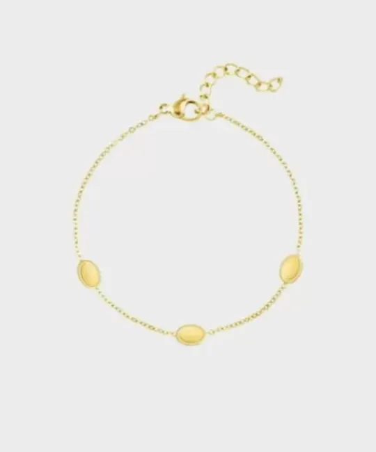 Winther Studio Armbånd^Plate Charm Armbånd