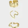 Winther Studio Ringe^Ring Mix - Guldfarvet