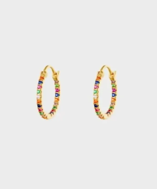 Winther Studio Øreringe^Shiny Hoops
