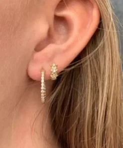 Winther Studio Øreringe^Shiny Hoops