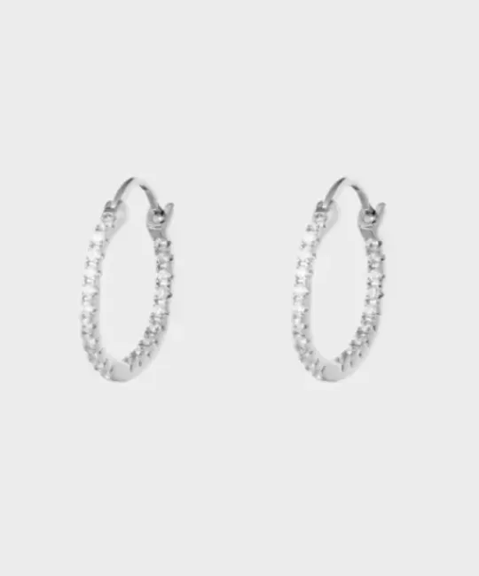 Winther Studio Øreringe^Shiny Hoops
