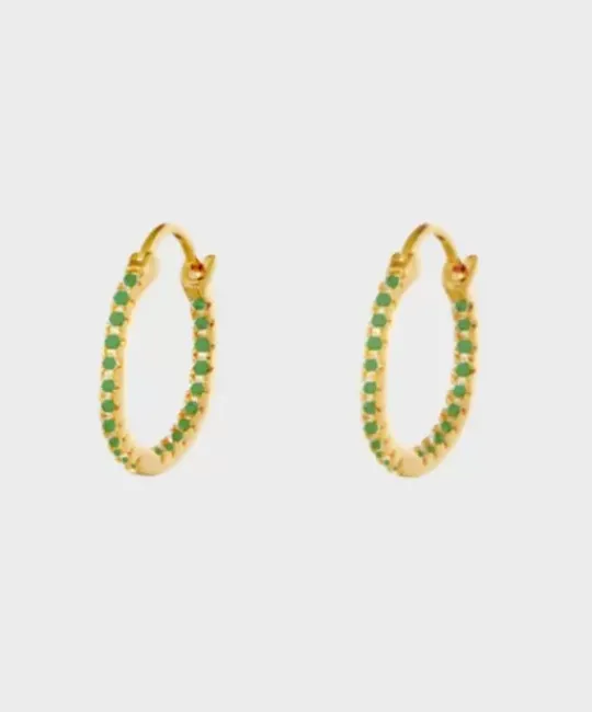 Winther Studio Øreringe^Shiny Hoops