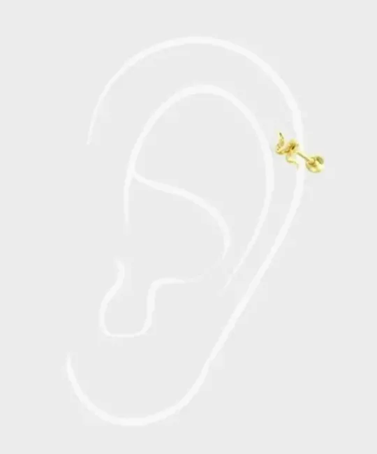 Winther Studio Piercingsmykker^Snake Piercing