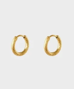 Winther Studio Øreringe^Snakeskin Hoops