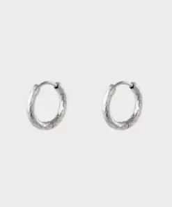 Winther Studio Øreringe^Snakeskin Hoops